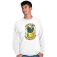 thumbnail image 3 of Bluto St Paddys Down For Shenanigans Men's Long Sleeve Tee T Shirt Brisco Brands S, 3 of 6