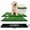 S(No Grate) - 23" x 16" for Dog<19'' Length, variant on Dog Grass Pad with Tray Large 34’’×23’’, Dog Litter Box with Odor Free Artificial Grass Pee Pads for Dogs Potty Tray with Hemmed Edge, Realistic for Indoor Balcony
