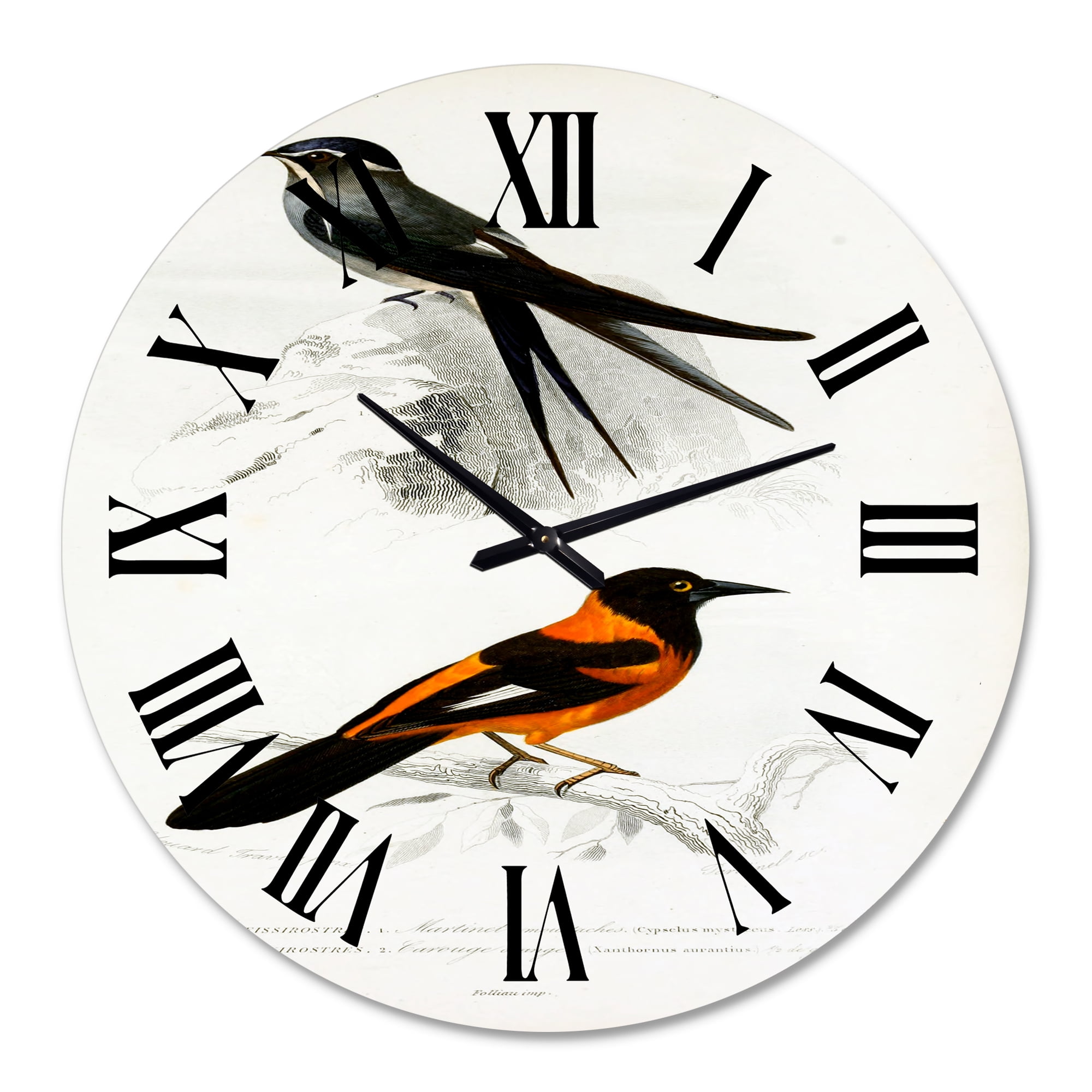 Designart 1 in Traditional Wall Clock