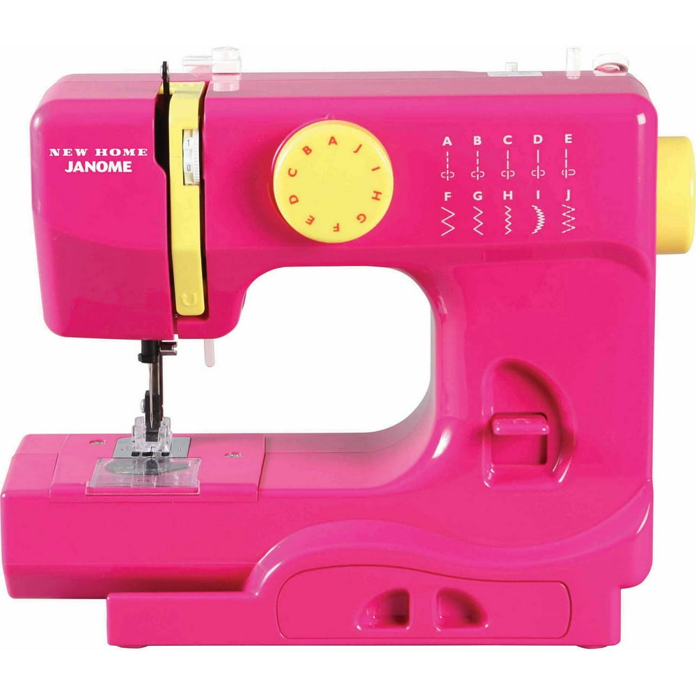 Janome Basic 10Stitch Portable Sewing Machine with Top DropIn Bobbin