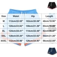 thumbnail image 3 of Men's Athletic Shorts Solid 2 in 1 Layered Elastic Waist Drawstring Inner Brief Breathable Quick Dry 5 Inch Gym Running Workout Shorts Dark Gray 3XL, 3 of 6