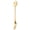 Gold-E, variant on Hecteas Stainless Steel Star Moon Spoon and Fork Set – Dessert Cutlery with Engraved Design, Coffee Stirring Teaspoon and Cake Fork for Afternoon Tea, 304 Silverware Gift Set for Home Kitchen