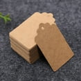 thumbnail image 2 of Under 10 Hangs 200PCS Blank Wedding Brown Kraft Paper Tag Gifts Papers Gift Tags, 2 of 5