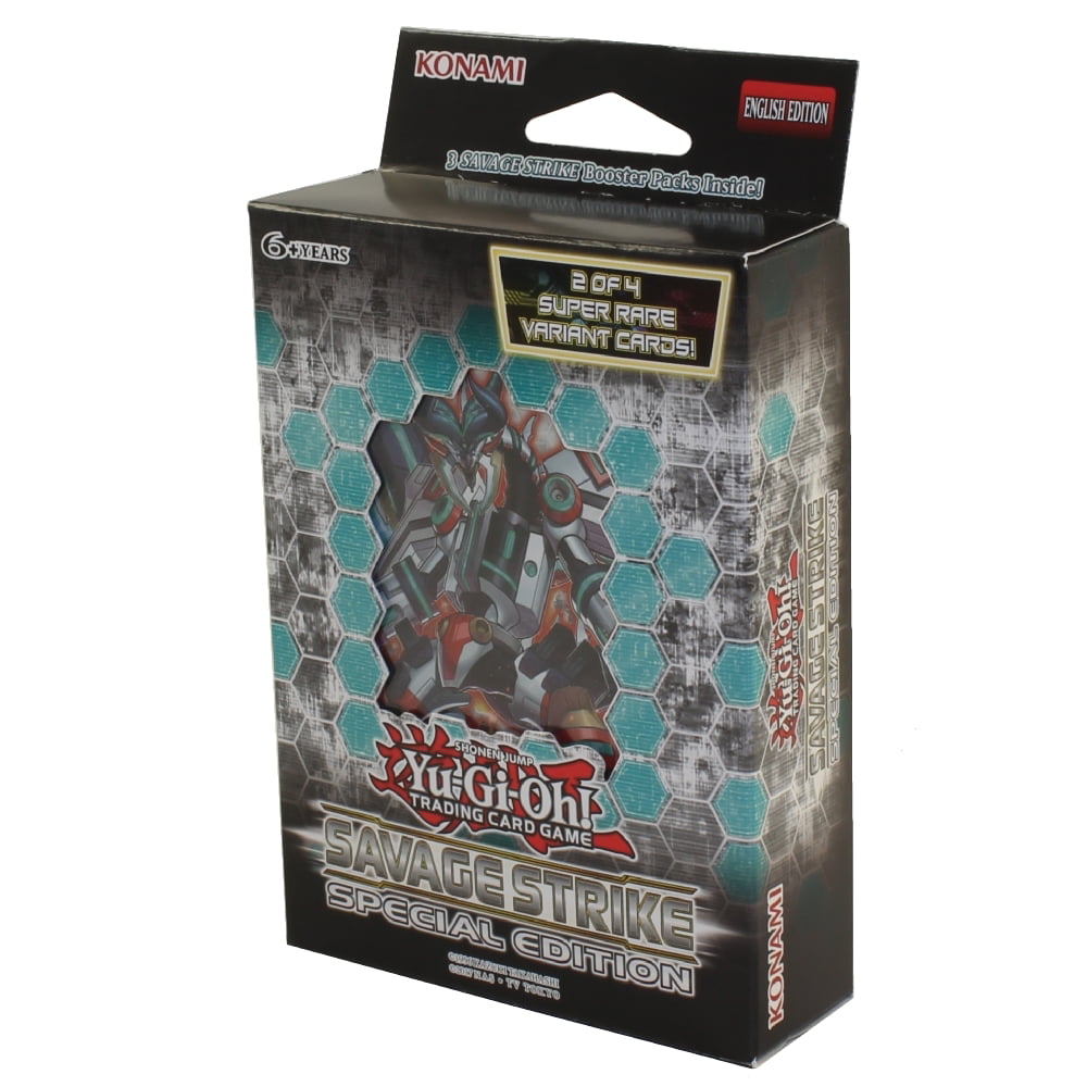 30 BOOSTERS + 10 PROMOS YUGIOH SAVAGE STRIKE SPECIAL EDITION DISPLAY BOX 
