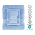 thumbnail image 6 of Everyday Home by Trident 6 Pc Bath Towel Set, 100% Cotton, Plush, Absorbent, Soft Comfort Bathroom Towels, Allure, 6 of 11