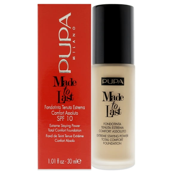 Pupa Milano Base Base de maquillaje Made to Last Extreme Staying Power SPF 10 - 040 Beige medio 1.01 oz Pupa Milano Base 1.01 oz