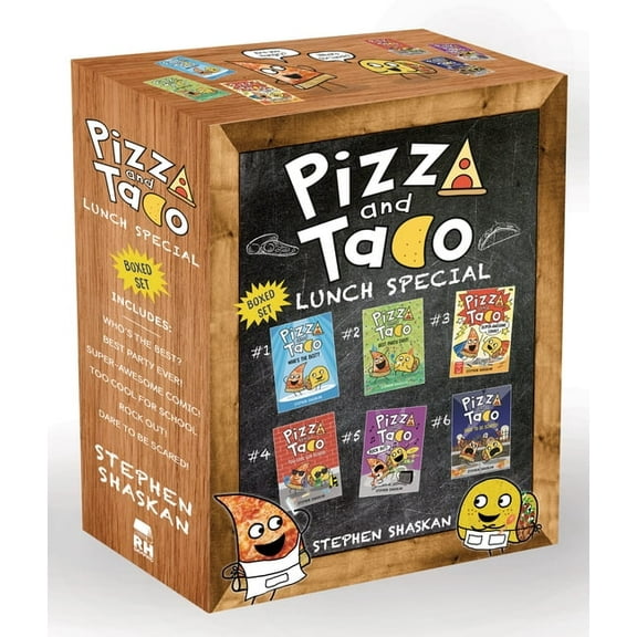 Pizza and Taco: Pizza and Taco Lunch Special, Books 1-6, (Hardcover)