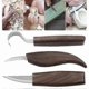 thumbnail image 5 of 10pcs Wood Carving Tools,Wood Carving Kit With 3 Wood Chisels,3 Wood Carving Knife,Carving Knife Set, 5 of 5