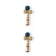 thumbnail image 3 of Vogacara Juguete de bola Vintage de madera, coordinación de ojos y manos, entrenamiento, alivio del estrés, juguetes de mano para adultos, juego de mano Azul 2piezas Vogacara CBP187369, 3 of 6