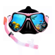 thumbnail image 1 of Kit De Gafas Buceo Con Snorkel Buceo Silicona 180°ajustables Rosa Malubero Gafas De Buceo, 1 of 4