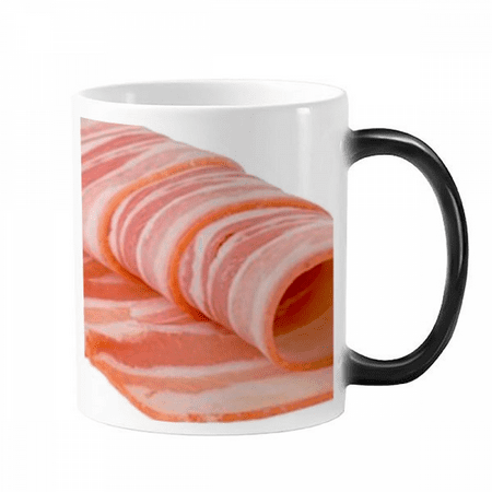 

Lamb Roll Raw Meat Food Texture Changing Color Mug Morphing Heat Sensitive Cup With Handles 350ml