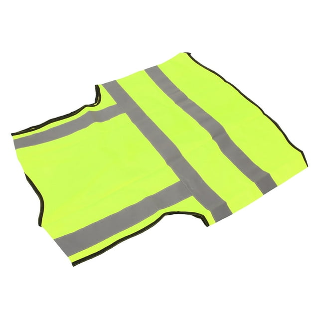 Gilet Réfléchissant à Poches Multiples Imperméable à l'Eau à Haute Visibilité pour Gardien