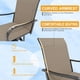 thumbnail image 2 of Qinaqin 2 PCS Outdoor Swivel Bar Stools Set All cm de Anchoeather Alturaigh Back y Armrest para Profundidadck Patio (Beige), 2 of 7