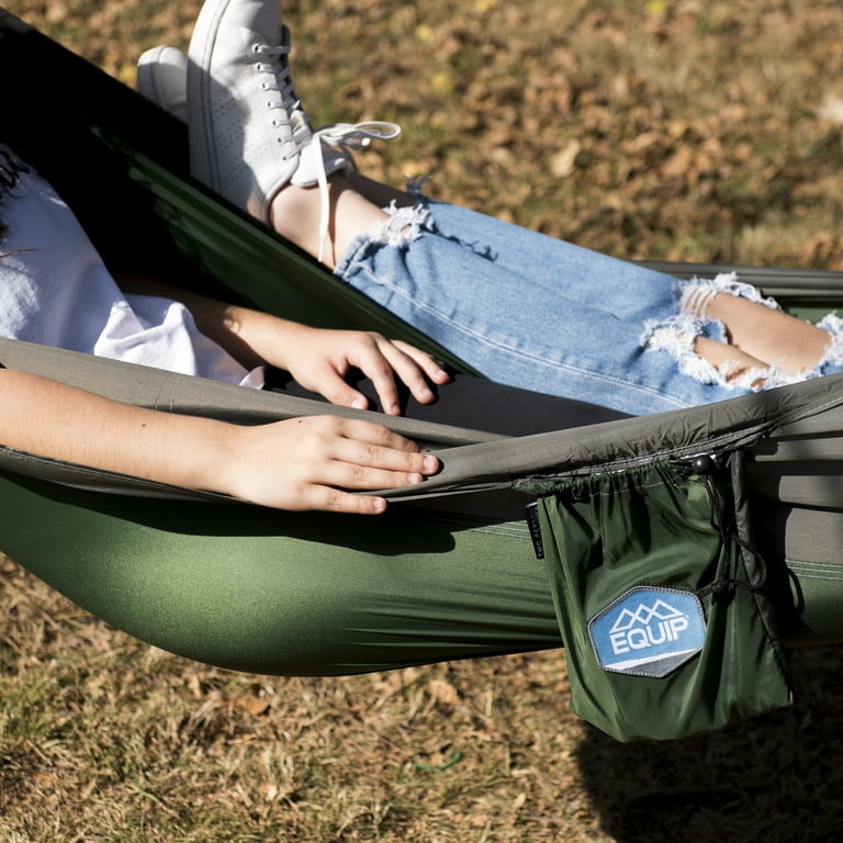 EQUIP Tree Hammock, Green and Gray - Walmart.com