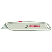 Allway Tools RK4 K-Series Retractable Utility Knife, 3 Blades Pack