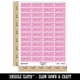 thumbnail image 2 of Duplicate Reversed Sticker Set - Hot Pink - Gloss Finish - 1.25" Mini, 2 of 7