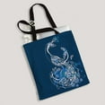 thumbnail image 2 of ABPHQTO Beautiful Peacock Canvas Bag Reusable Tote Grocery Shopping Bags Tote Bag 14x16 inch, 2 of 2