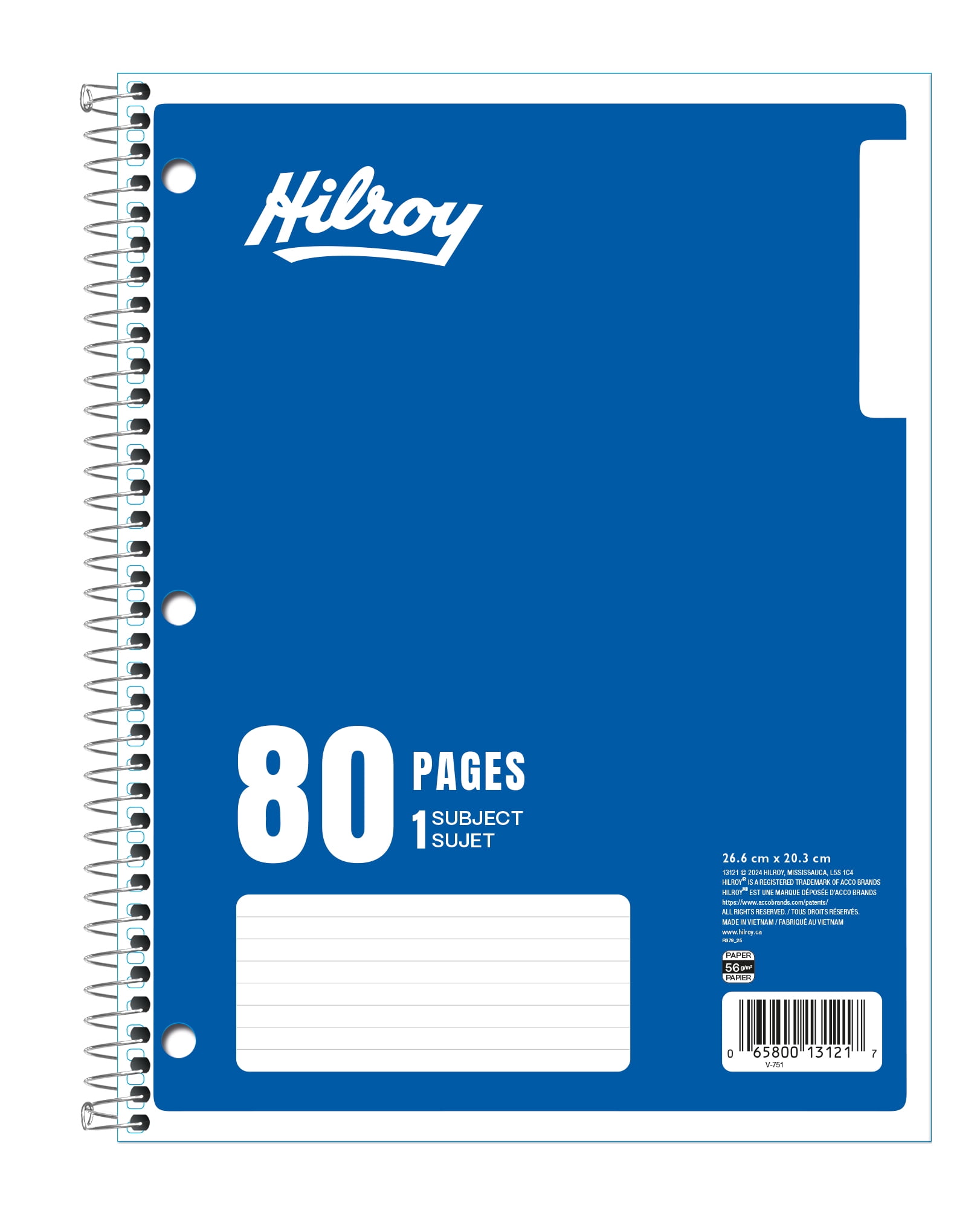HIL 80PG 1 SUB DKBL - FRENCH