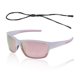 thumbnail image 1 of 1 Set Gafas de Motocicleta Tri-Acetato de Celulosa PC UV400 Gafas de Sol para Deportes al Aire Libre para Motocross, Moto de Tierra, ATV Lente Rosa Marco Blanco y Rosa, 1 of 6