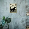 thumbnail image 2 of COMIO Living Room Wall Decor Wildlife Animal Wolf Forest 12x16in / 16x20in 12x16in, 2 of 4