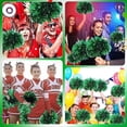 thumbnail image 4 of Metallic Cheerleading Pom Poms, 6Pcs Cheerleaders Cheer Pom Poms with Baton Handle, Cheering Squad Hand Flower, 4 of 7