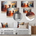 thumbnail image 4 of Designart "Dancing with Soul I" Dance Metal Wall Decor, 4 of 5