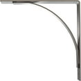 thumbnail image 4 of Ekena Millwork 3"W x 16"D x 16"H Morris Steel Bracket, Hammered Silver, 4 of 11