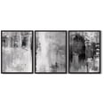 thumbnail image 4 of SHENIFY Black Abstract Wall Tie-dyed Abstract Illustrations Modern Minimalist Painting Decorative Artwork for Living Room Bedroom 11x14in3pcs Black Framed, 4 of 5