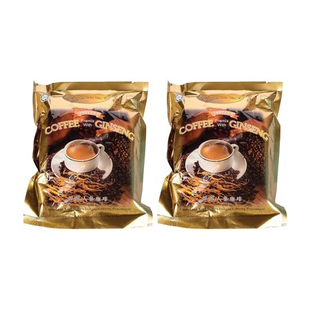 Choice Coffee with Ginseng (Campuran Kopi Segera Dengan Ginseng Pracampur) 400 g – 2 Packs