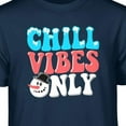 thumbnail image 2 of Teelocity Chill Vibes Only Graphic T-Shirt (X-Large - Standard Fit, Navy), 2 of 4
