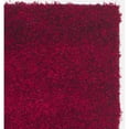 thumbnail image 7 of SAFAVIEH Clyde Solid Plush Polyester Shag Runner Rug, Red, 2'3" x 6', 7 of 7