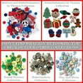 thumbnail image 2 of Buttons Galore and More Collection of Novelty 3D Embellishments Shank Buttons in Bulk, Based on Different Themes, Holidays, Seasons for DIY Crafts, Scrapbooking, Cardmaking & Other Projects ? 25 Pcs, 2 of 4