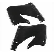 Acerbis Black Plastic Radiator Shrouds/Scoops (2071300001)
