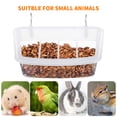 thumbnail image 3 of Comedero para aves jaula de aves caja de alimentos para loros soporte para alimentos colgantes de alimentos colgantes alimentador de jaula de aves, 3 of 5