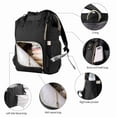 thumbnail image 3 of Necessity, Diaper Bag Backpack - Ticent Multifunction Travel Backpack, Fashion -42*27cm Black, 3 of 4