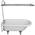 thumbnail image 2 of BarclayTub Kit 67" AC Roll Top, Shwr, 2 of 2