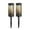 Warm, variant on HCJKDU 2Pcs Solar Lights Outdoor Upgraded Bright Solar Pathway Lights Large Size Decorative Solar Waterproof LED Landscape Garden Lighting for Path Yard Walkway
