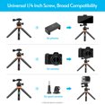 thumbnail image 2 of Tripod,Max. Load 1/4 Inch Screw Camera 2 Of Adjustable With 2 Adjustable Max. 2 Adjustment 1/4 Camera Max Portable Max Portable 1.2 Max. Screw 1.2 Screw 1.2 1/4, 2 of 6