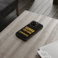 thumbnail image 2 of DistinctInk Clear Hybrid Case for Apple iPhone 15 Pro Max (6.7" Screen) - My Human Costume, Really a Giraffe - Wireless Charging Compatible, 2 of 9