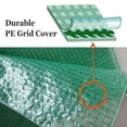 thumbnail image 4 of YardGrow Greenhouse Replacement Cover for 10x5x7'H Outdoor Lean to Walk-in Wall Greenhouse Portable Waterproof Hot House (Green), 4 of 7