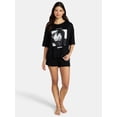 thumbnail image 5 of Lady Gaga Women's Pajama Set, 2-Piece, Sizes XS-3X, 5 of 5