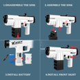 thumbnail image 5 of Pistolas de agua eléctricas YONGSHENG automáticas 375 cc para niños y adultos, 5 of 5