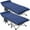 Cool Blue (2 Pack), variant on Slsy Folding Camping Cots for Adults 880lbs, 2 Pack 28" Extra Wide Sturdy Portable Sleeping Cot, Folding Cot with Comfortable Mattress & Carry Bag