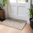 thumbnail image 4 of Dalyn Rugs Machine Washable Indoor/Outdoor Chantille Taupe 1'8" x 2'6" Rug, 4 of 7