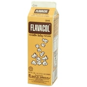 35oz Carton of Flavacol with 10oz Stainless Steel Shaker