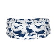 thumbnail image 2 of Rateoe Cute Cartoon Dinosaurs Pattern Sports Headbands ,Moisture Wicking Workout Headband, Sweatband Headbands for Running,Cycling,Yoga,Hairband for Women and Men, 2 of 9