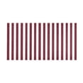 thumbnail image 2 of Haosy Dark Red and White Striped Bathroom Rugs Non Slip Absorbent Soft Plush Quick Dry Bath Mat, 39"x20", 2 of 8