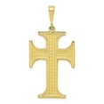 thumbnail image 3 of 10K Yellow Gold Cross Charm, 3 of 6