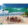 thumbnail image 1 of Toldo para tienda de playa UMARDOO de 3 x 3 m, UPF 50+, portátil, 1 of 9