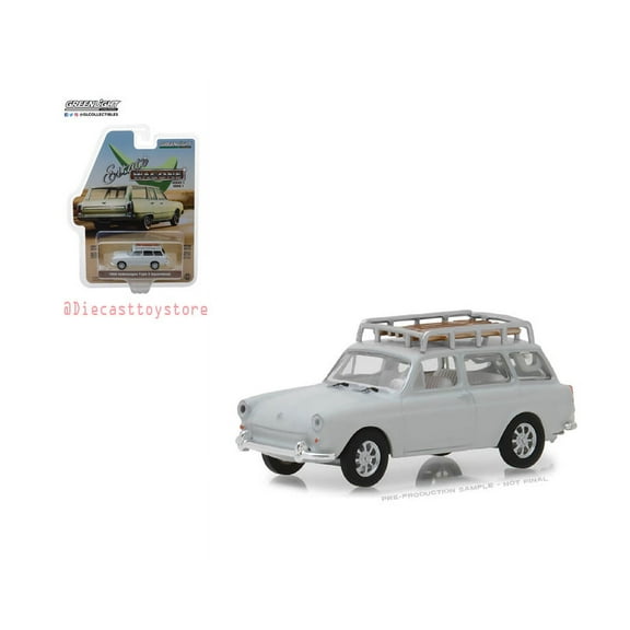 GREENLIGHT 1:64 ESTATE WAGONS SERIES 1 - 1968 VOLKSWAGEN TYPE 3 SQUAREBACK (WHITE) 29910-D